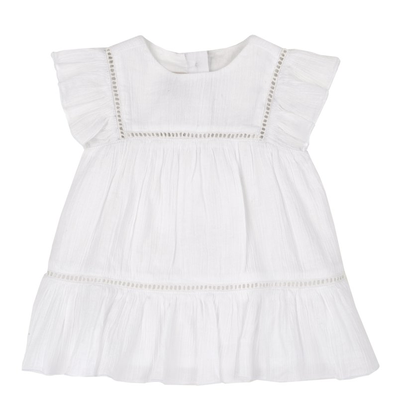 DRESS SLEEVELESS - WHITE
