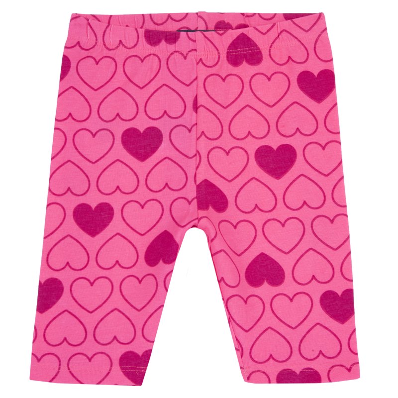 BIKE SHORTS - PINK STRIPED