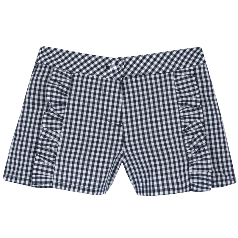 SHORTS - BLUE PRINTED