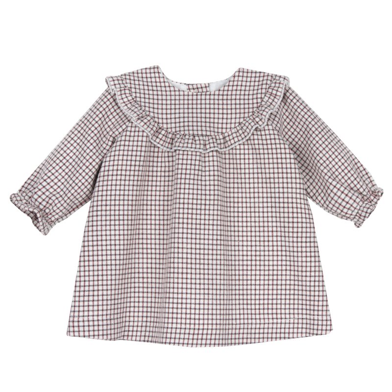 DRESS LONG SLEEVE - LIGHT NATURAL