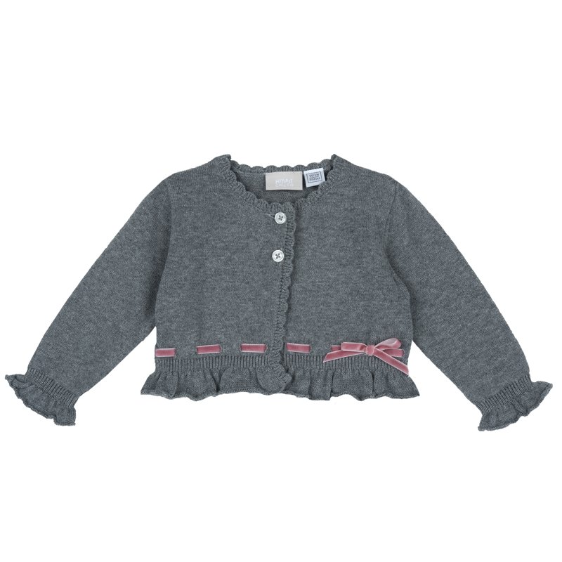 CARDIGAN - DARK GREY