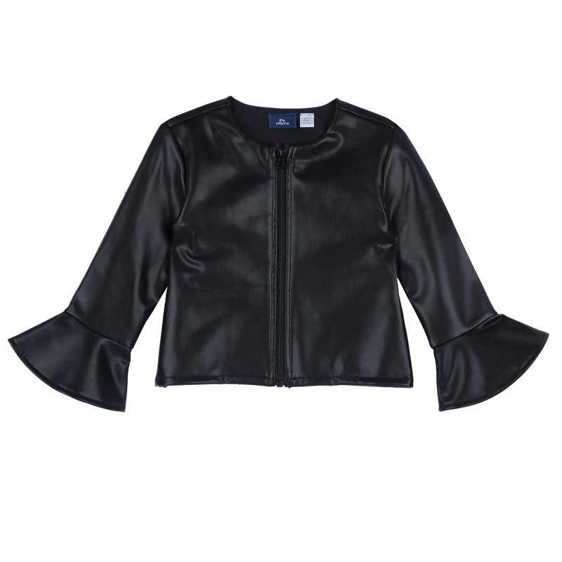 LEATHER JACKET - BLACK