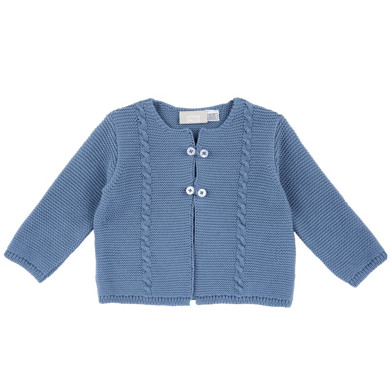 CARDIGAN - DARK LIGHT BLUE