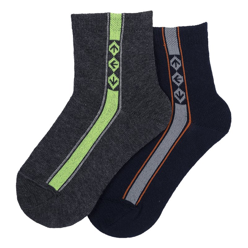 SOCKS 2 PACK - DARK GREY