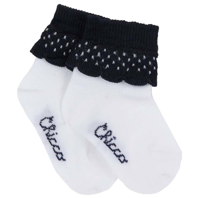 SOCKS - WHITE/BLUE