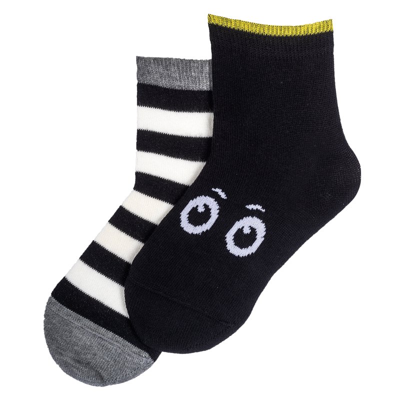 SOCKS 2 PACK - BLACK