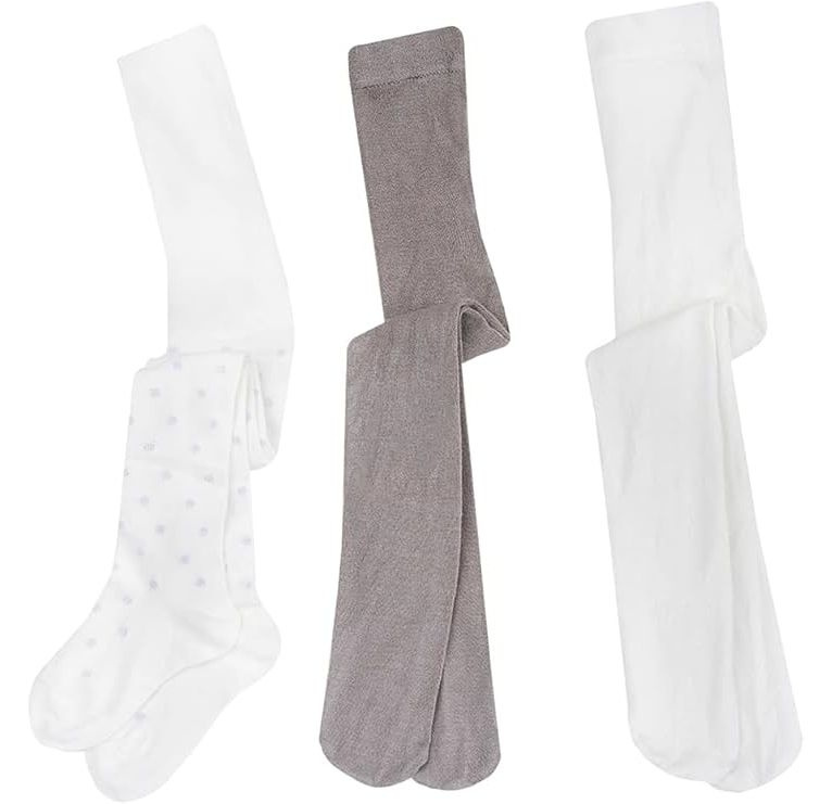 TIGHTS - WHITE/BLACK