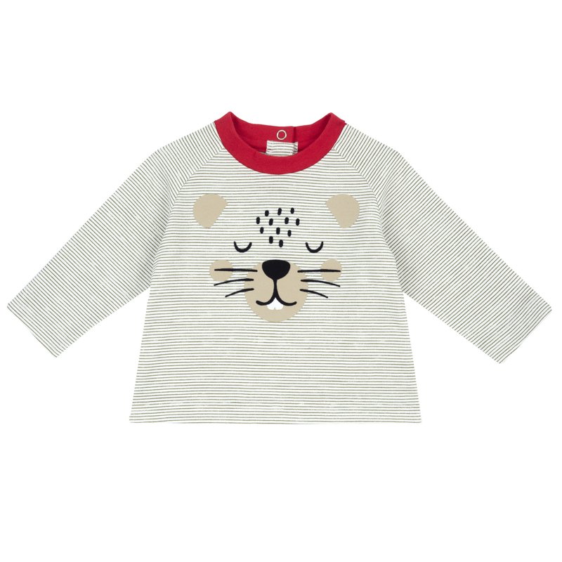 T-SHIRT LONG SLEEVE - NATURAL PRINTED