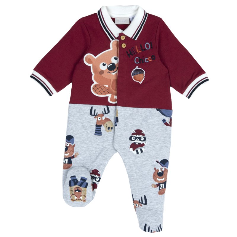 JUMPSUIT - DARK RED