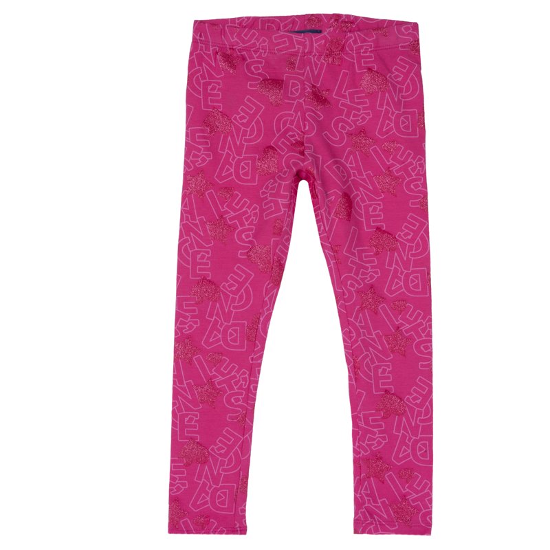 LEGGINGS - PINK PRINTED