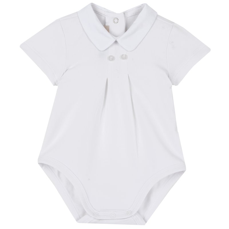 BODYSUIT SHORT SLEEVE - WHITE