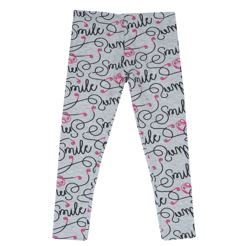 LEGGINGS - GREY STRIPED