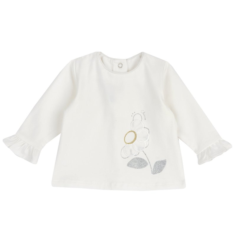 T-SHIRT LONG SLEEVE - WHITE
