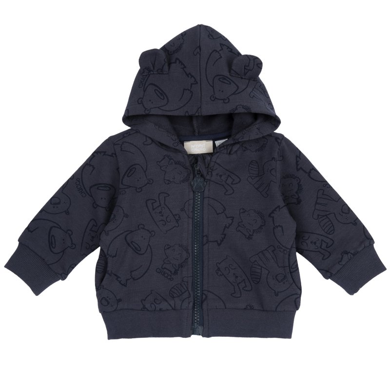 SWEATSHIRT - MEDIUM BLUE/LIGHT BLUE