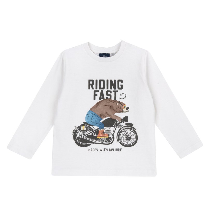 T-SHIRT LONG SLEEVE - NATURAL