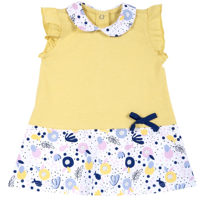 DRESS SLEEVELESS - MEDIUM YELLOW