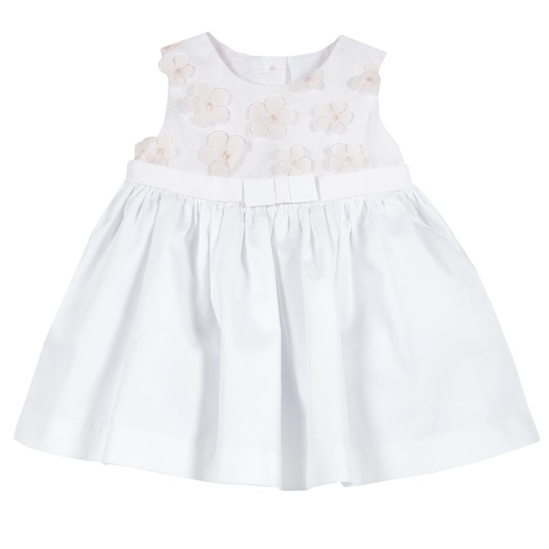 DRESS SLEEVELESS - WHITE
