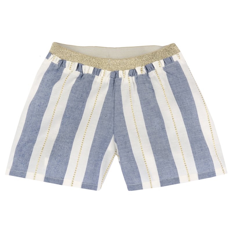 SHORTS - LIGHT BLUE STRIPED