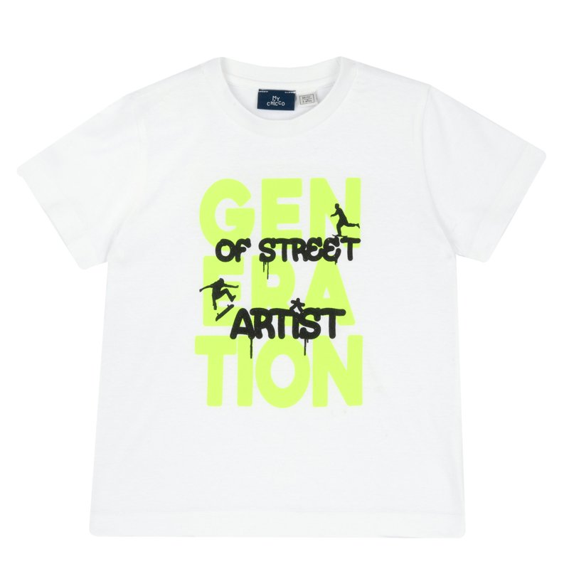 T-SHIRT SHORT SLEEVE - WHITE