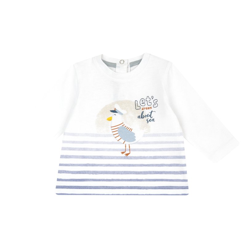 T-SHIRT LONG SLEEVE - WHITE