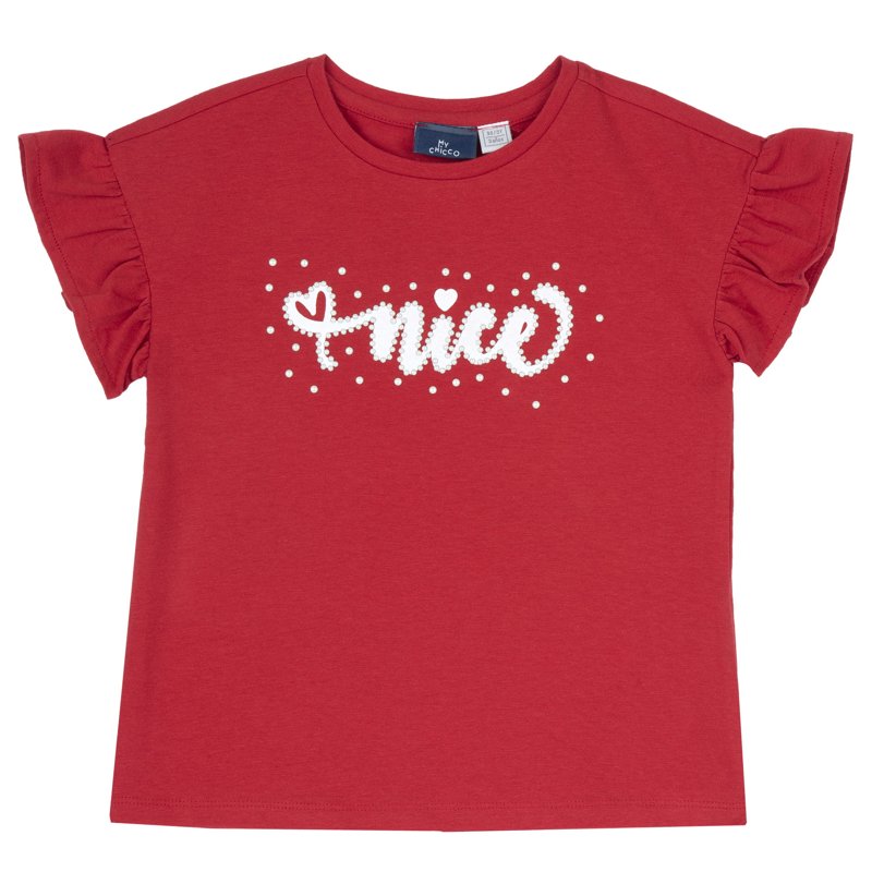 T-SHIRT SHORT SLEEVE - MEDIUM RED