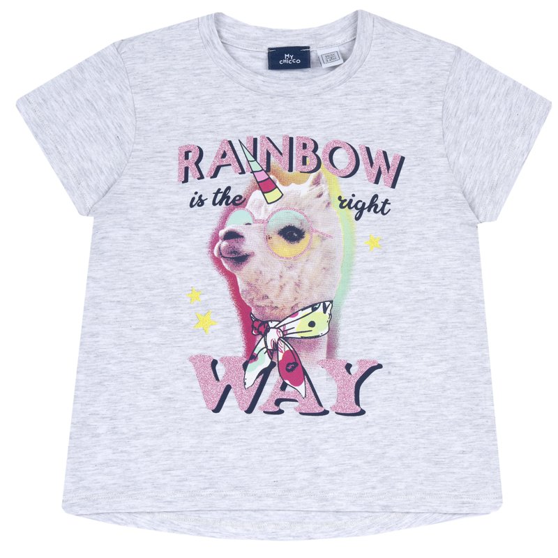 T-SHIRT SHORT SLEEVE - LIGHT GREY