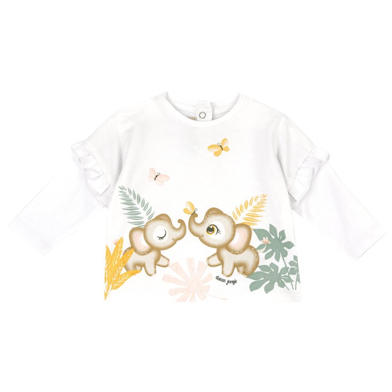 T-SHIRT LONG SLEEVE - WHITE