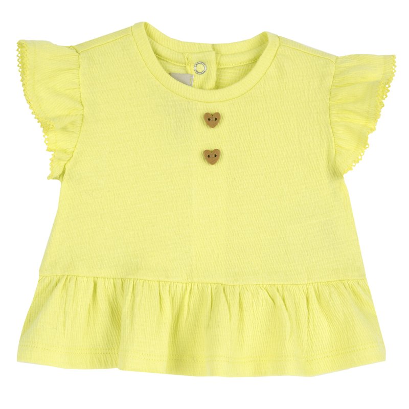 T-SHIRT SHORT SLEEVE - LIGHT YELLOW