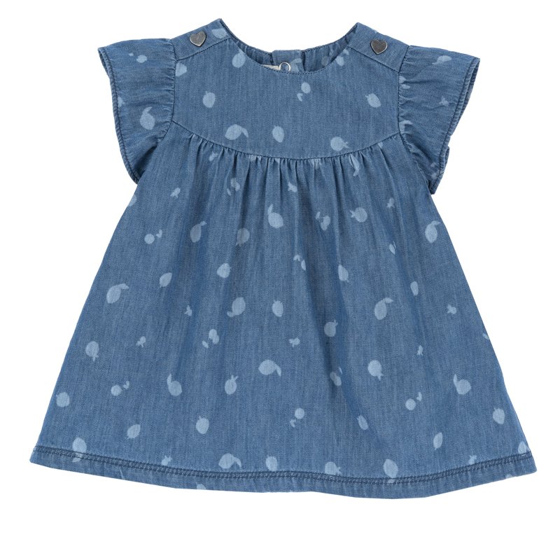 DRESS SLEEVELESS - MEDIUM BLUE