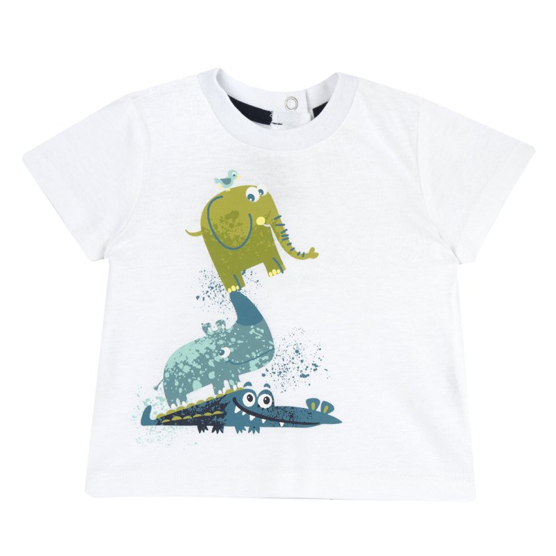 T-SHIRT SHORT SLEEVE - WHITE