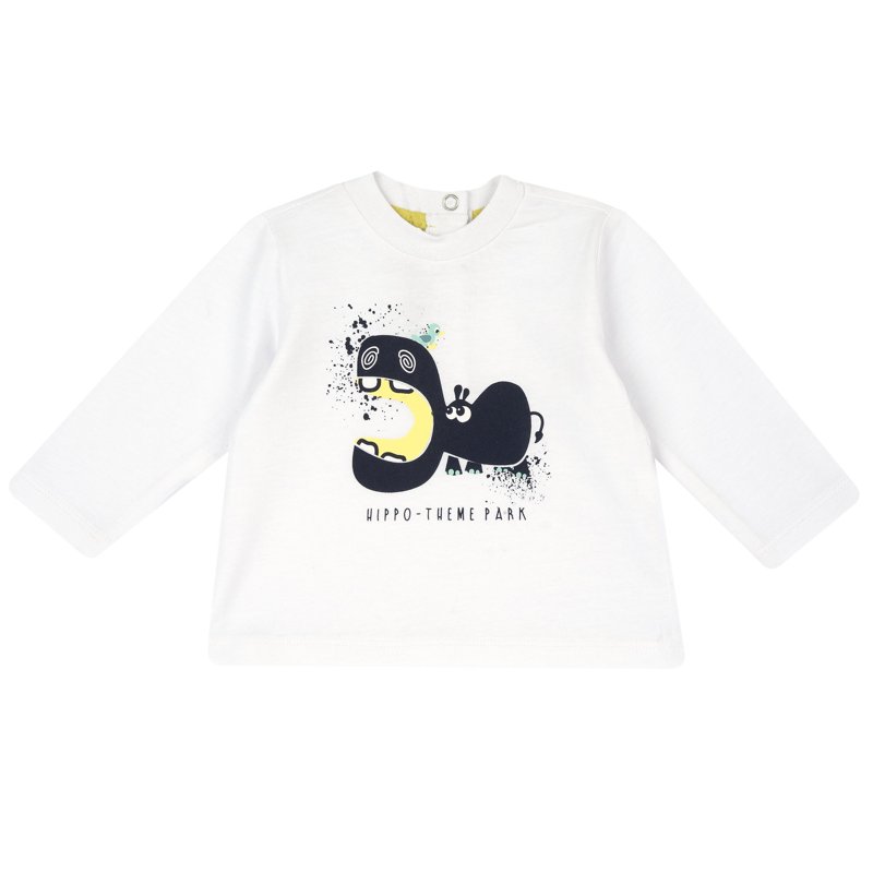 T-SHIRT LONG SLEEVE - WHITE