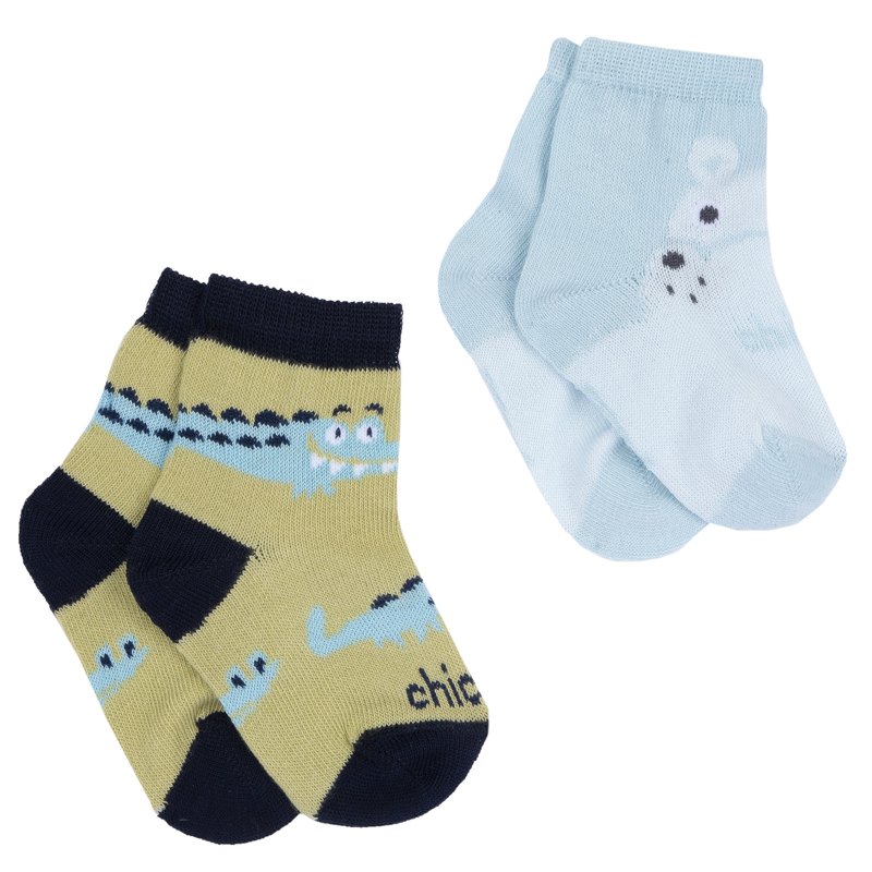 SOCKS 2 PACK - LIGHT GREEN