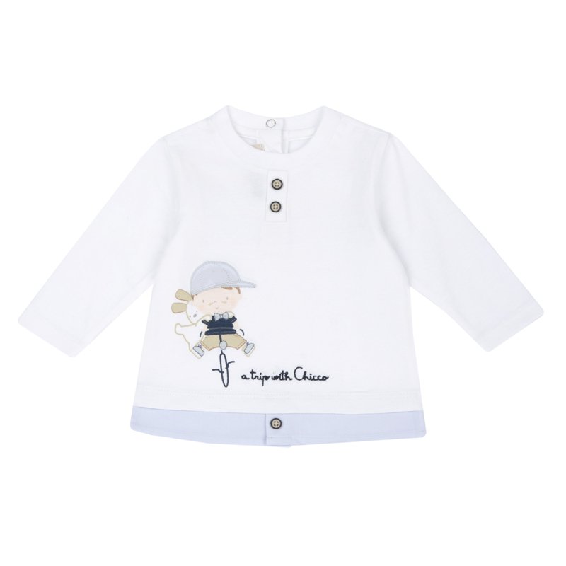 T-SHIRT LONG SLEEVE - WHITE