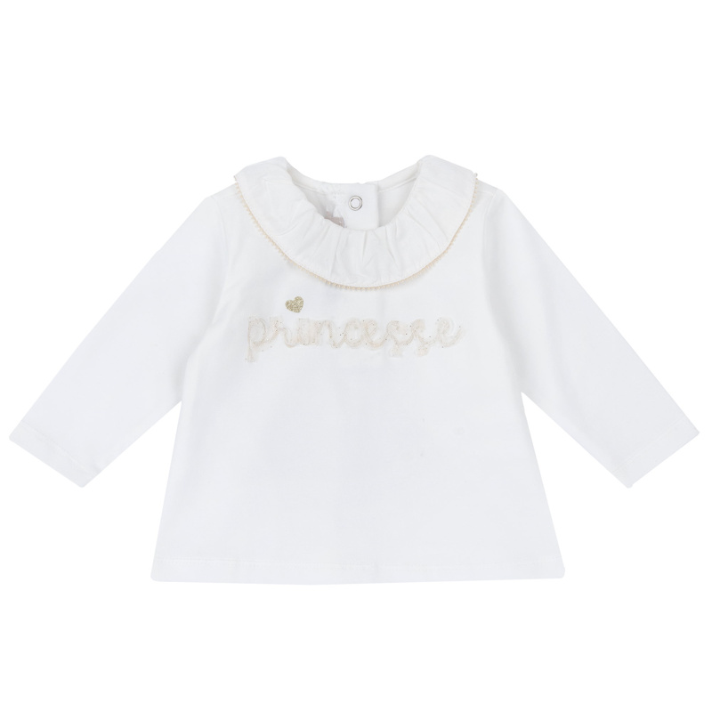 T-SHIRT LONG SLEEVE - WHITE