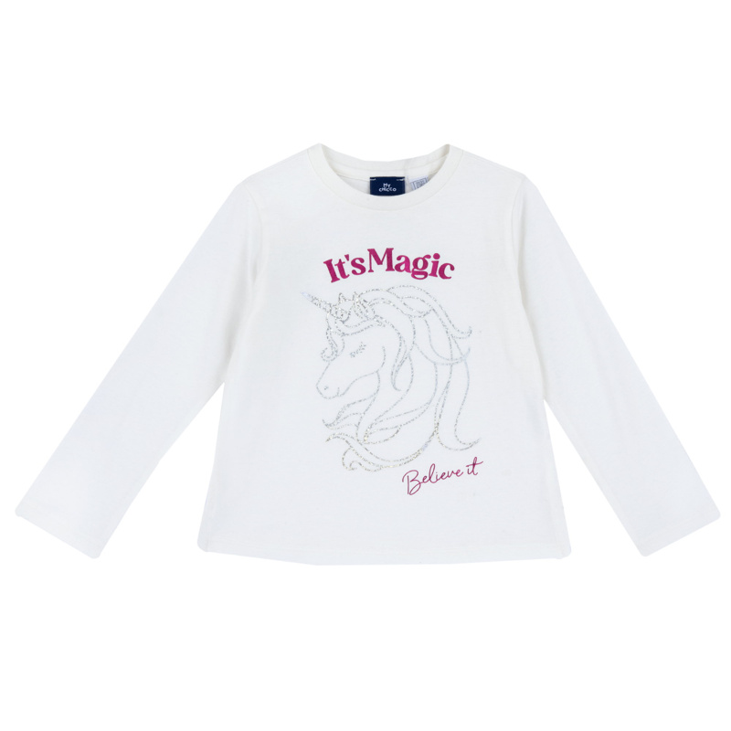 T-SHIRT LONG SLEEVE - WHITE
