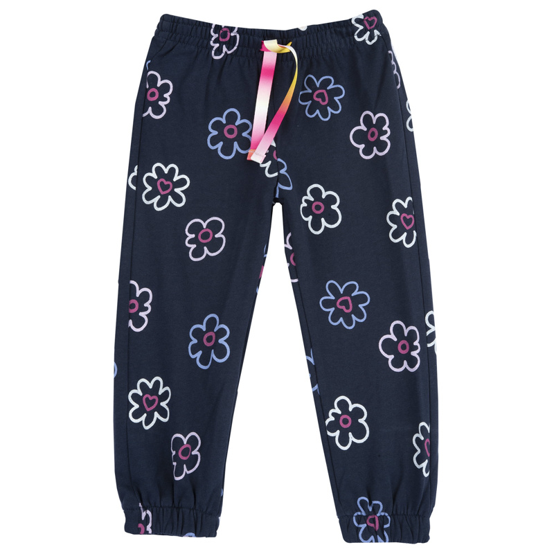 SPORT PANTS - BLUE PRINTED