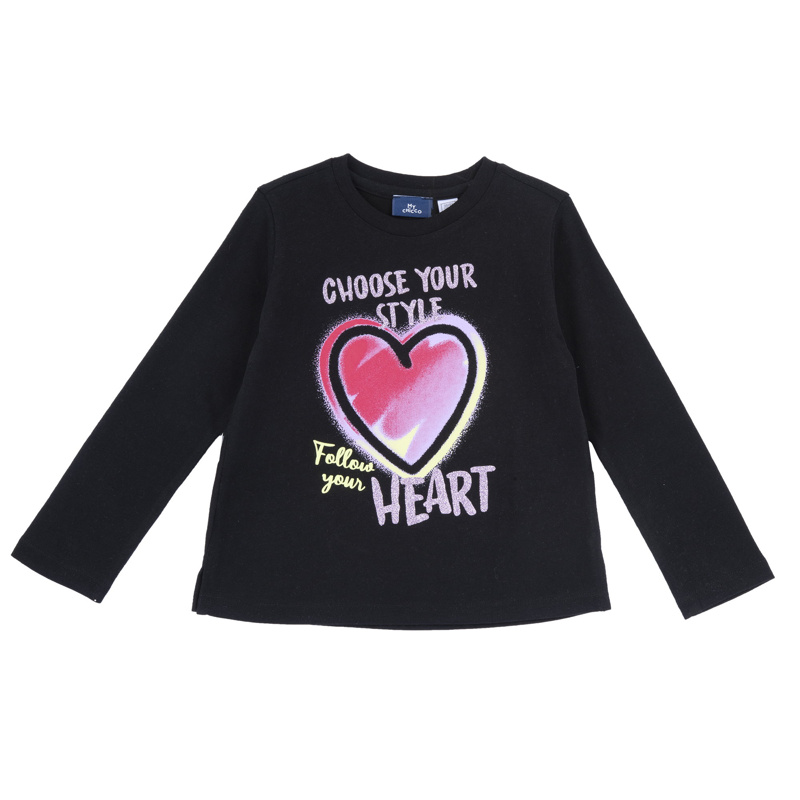 T-SHIRT LONG SLEEVE - BLACK