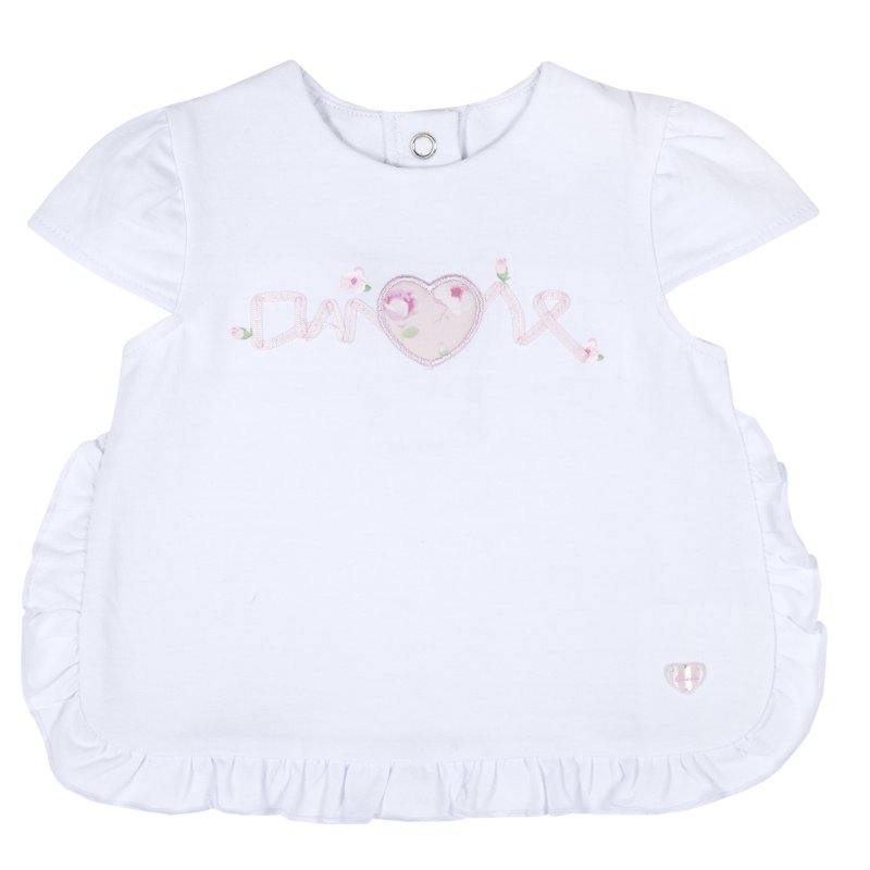 T-SHIRT SHORT SLEEVE - WHITE