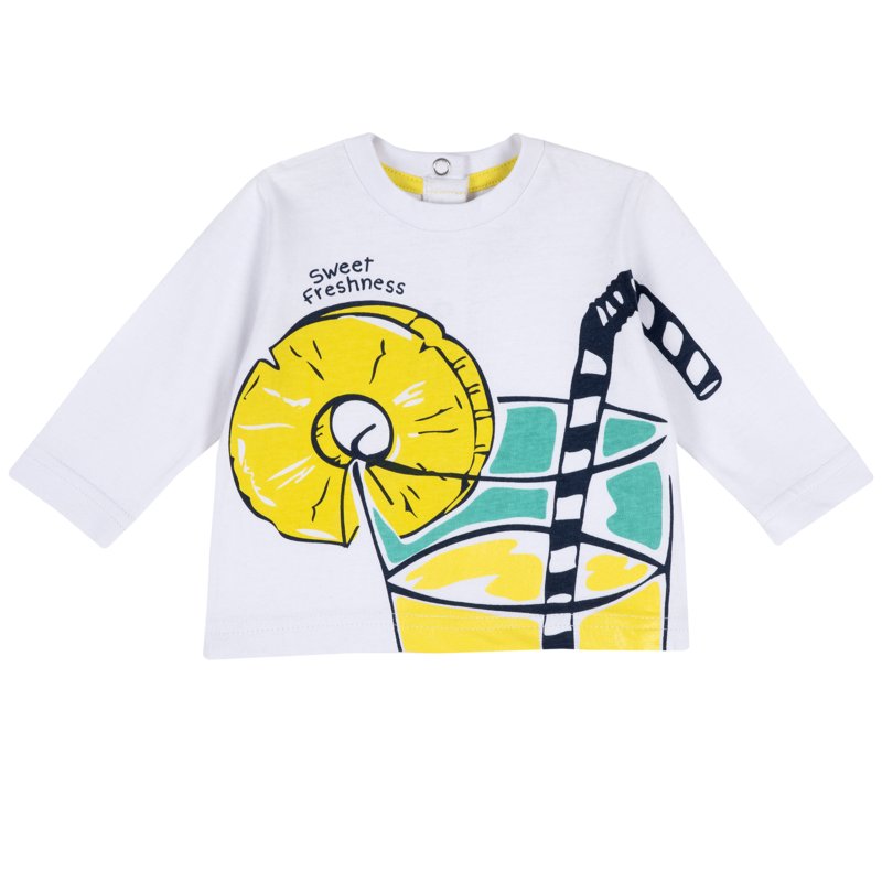T-SHIRT LONG SLEEVE - WHITE