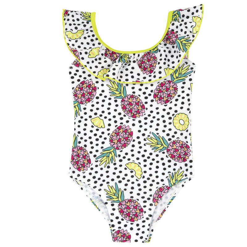 SWIMSUIT - WHITE/BLACK