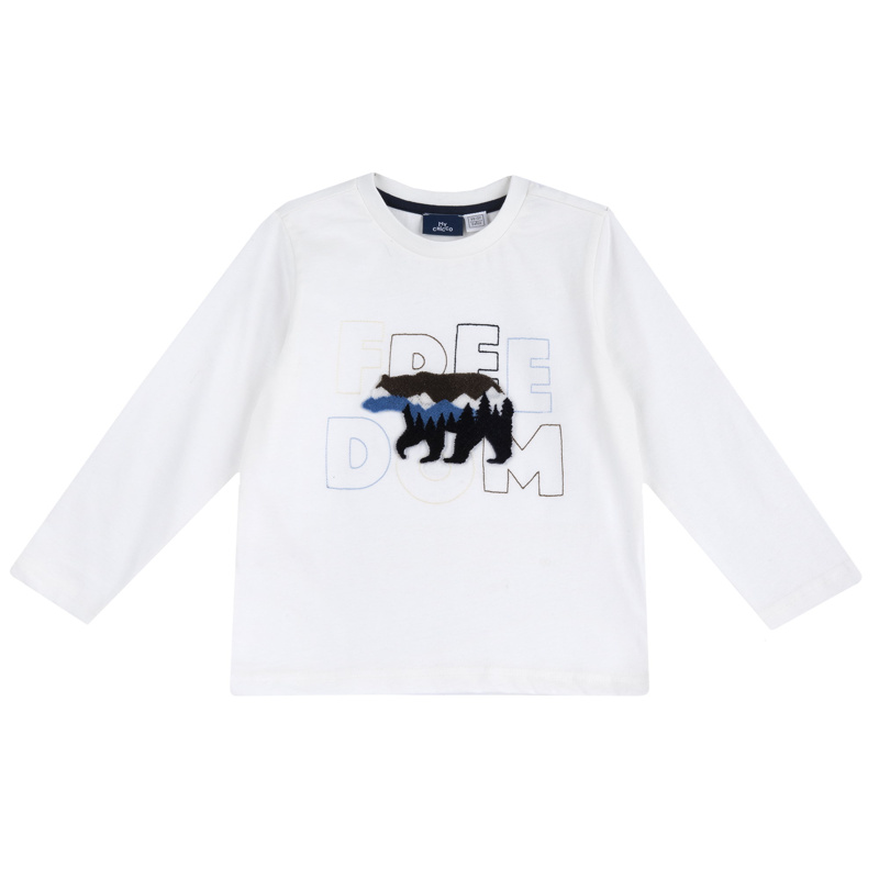 T-SHIRT LONG SLEEVE - WHITE