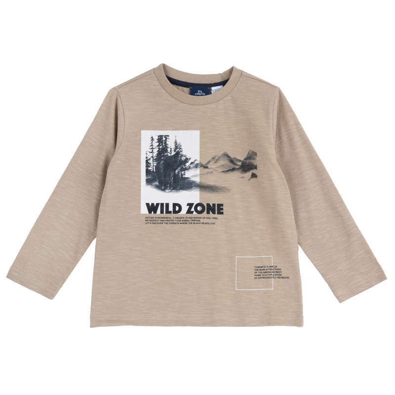 T-SHIRT LONG SLEEVE - MEDIUM NATURAL