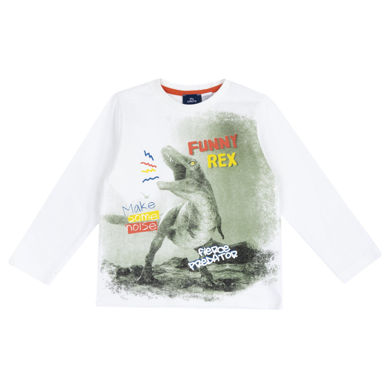 T-SHIRT LONG SLEEVE - WHITE
