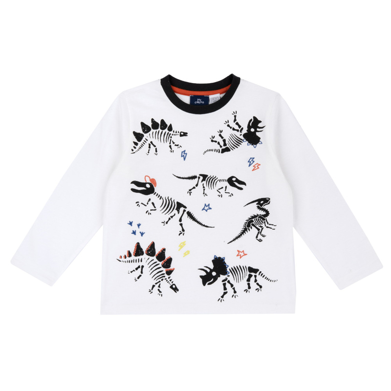 T-SHIRT LONG SLEEVE - WHITE