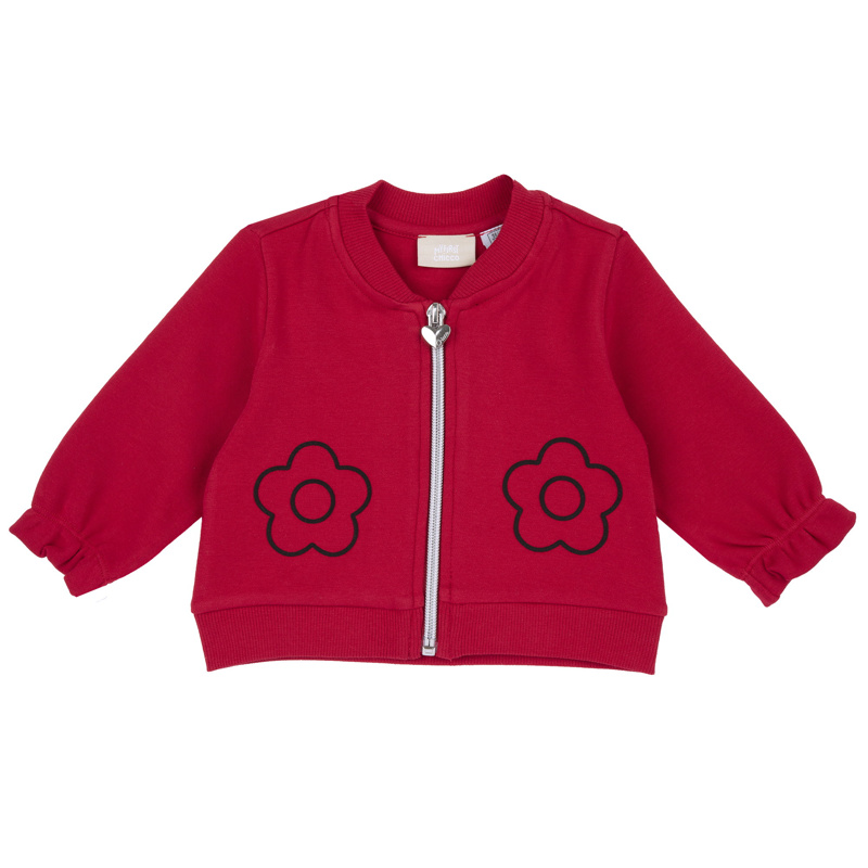 CARDIGAN - MEDIUM RED