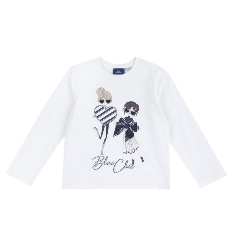 T-SHIRT LONG SLEEVE - WHITE