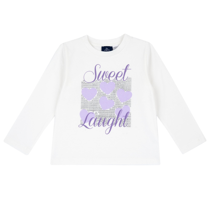 T-SHIRT LONG SLEEVE - WHITE