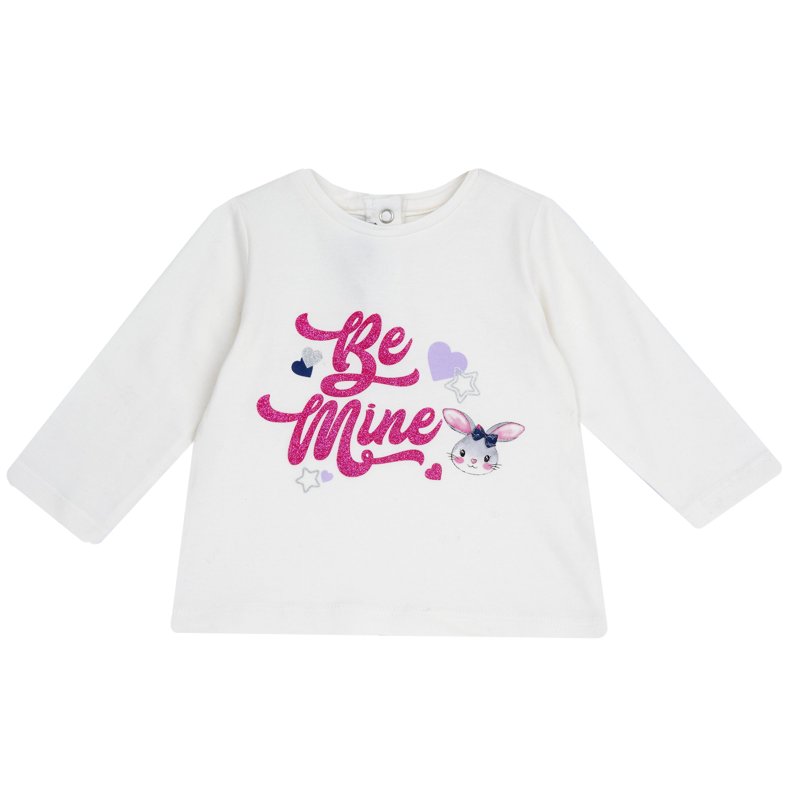 T-SHIRT LONG SLEEVE - NATURAL PRINTED