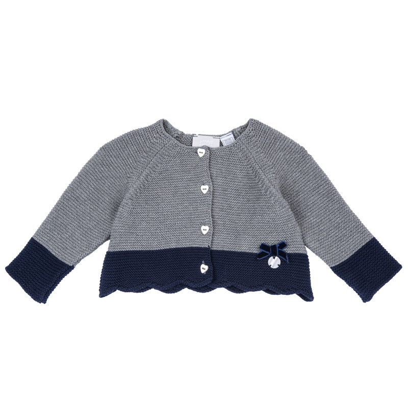 CARDIGAN - MEDIUM GREY