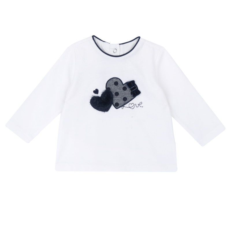 T-SHIRT LONG SLEEVE - WHITE